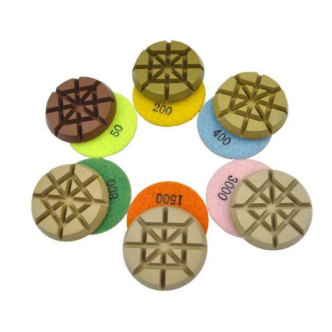 Diamond Resin Floor Polishing Pads For Concrete