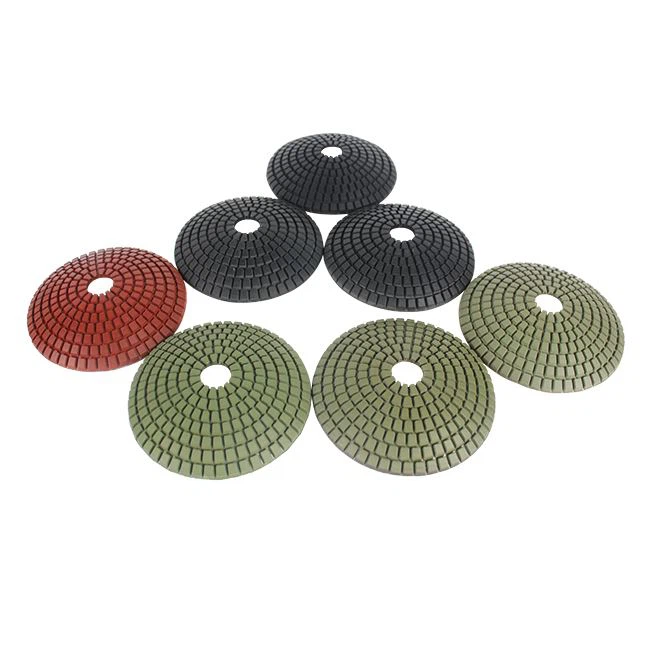 4 Inch Diamond Convex Polishing Pads