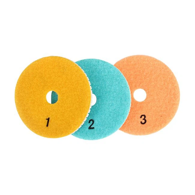 3 Step Hybrid Diamond Polishing Pads