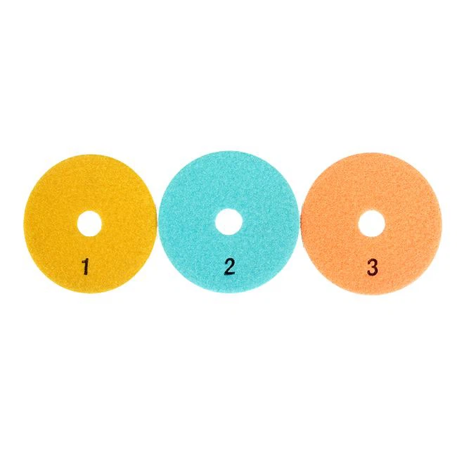 Wet & Dry Use 3 Step Polishing Pads