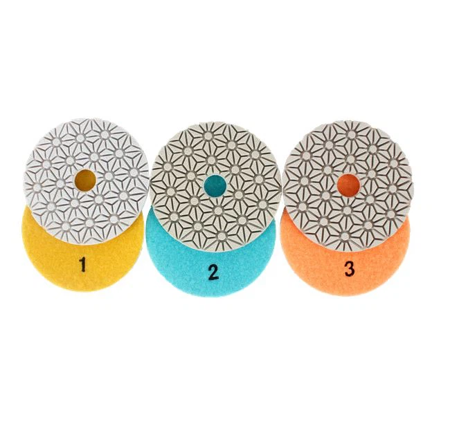 3 Step Diamond Polishing Pads