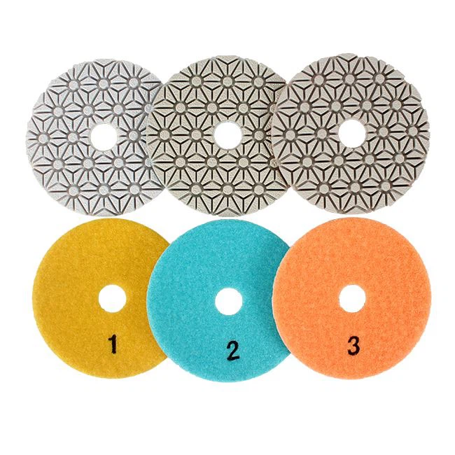 3 Step Diamond Polishing Pads
