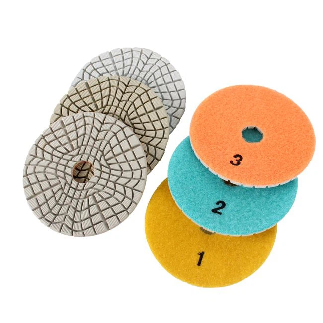 Premium 3 Step Wet Diamond Polishing Pads