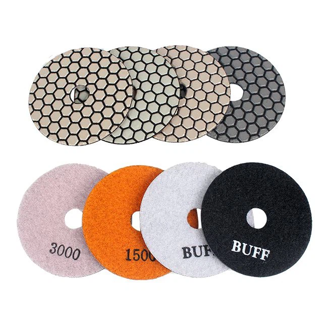 Honeycomb Dry Polishing Pads