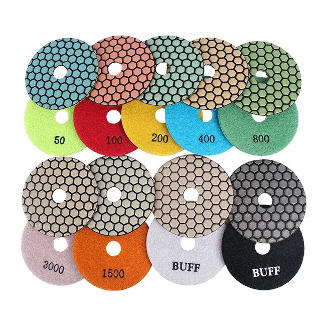Honeycomb Dry Polishing Pads