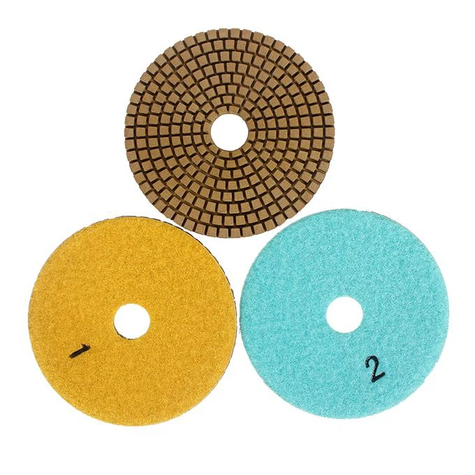 3 Step Wet Diamond Polishing Pads