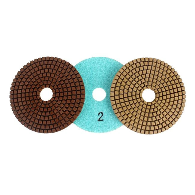 3 Step Wet Diamond Polishing Pads